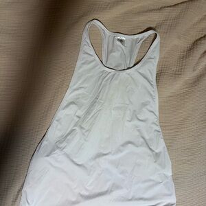 Senita Women's white muscle Tank Top